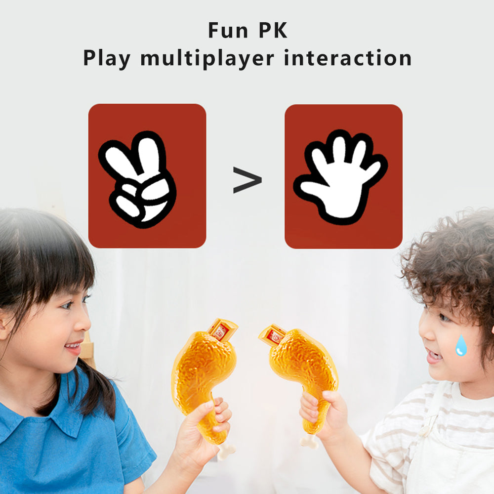DF33218A Funny Chicken Leg Remote Control Burger Toy with Sound and Light Kids Parent Interactive Toy DF33218A Funny Chicken Leg Remote Control Burger Toy with Sound and Light Kids Parent Interactive Toy
